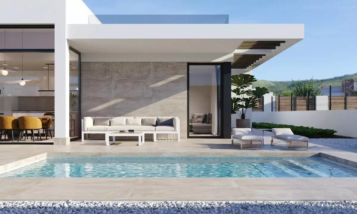 Villa Of 115 M² With A Garden In Fuente Alamo De Murcia