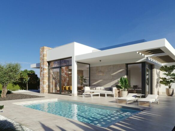 Villa Of 115 M² With A Garden In Fuente Alamo De Murcia