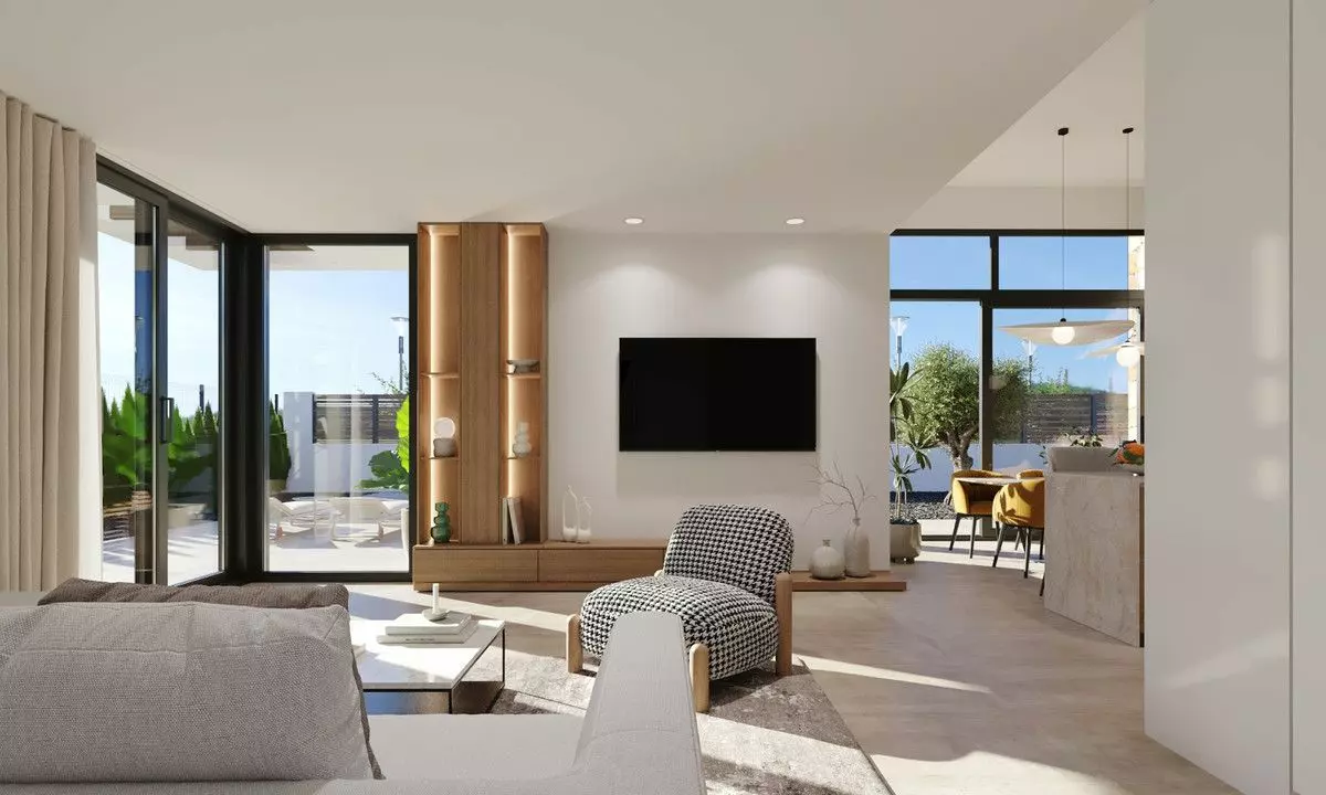 Villa Of 115 M² With A Garden In Fuente Alamo De Murcia