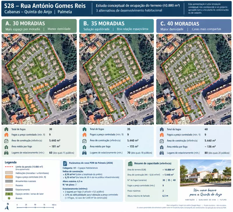 Terreno à Venda Em Cabanas-portugal / Excellent Plot Of Land For Sale In Cabanas-portugal