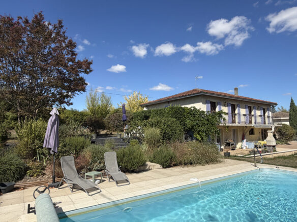 Four-bedroom Village Property With Pool And Mature Gardens