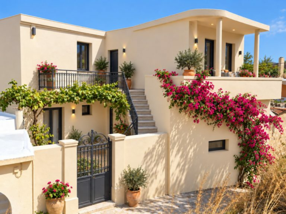 Renovated Dual-apartment Village House In Latsida, Lasithi