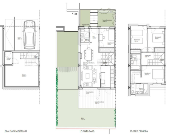 3-bedroom Attached In Málaga, Spain (104 M²)