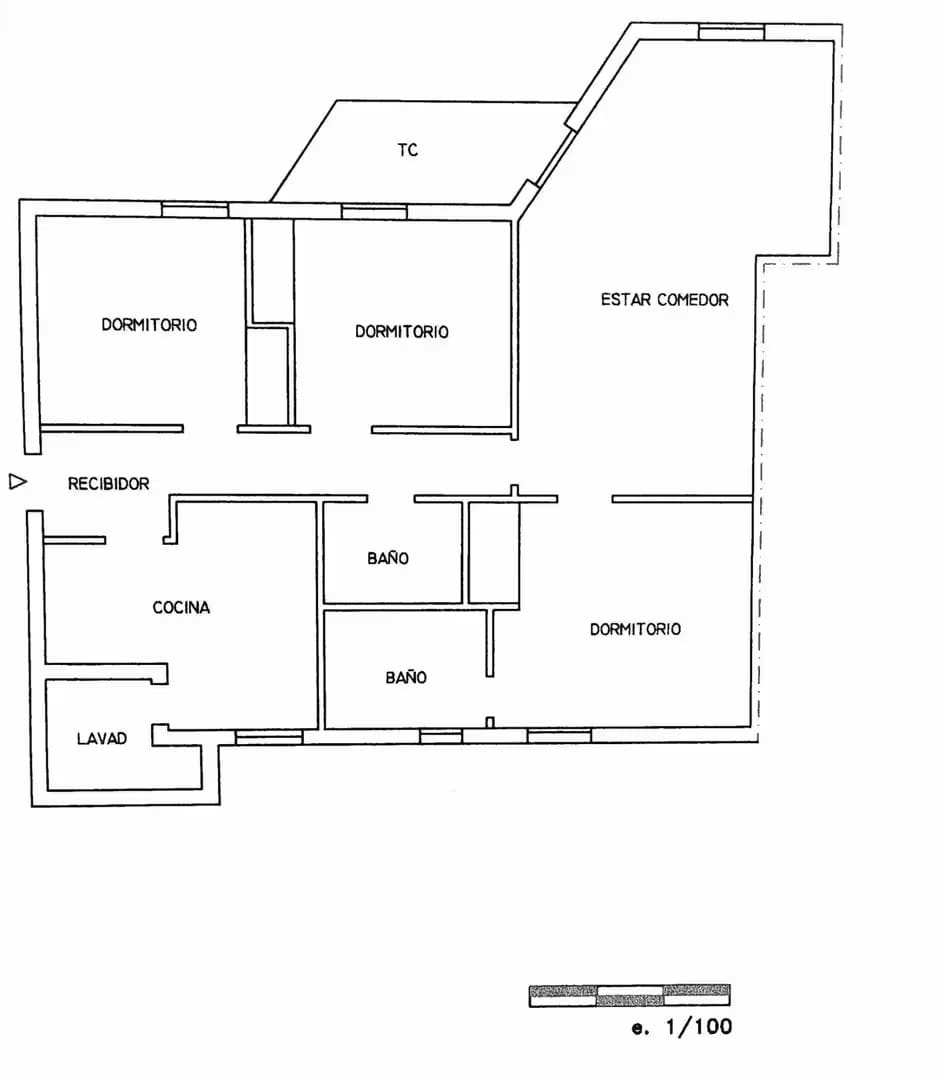 3-bedroom Apartment In Alaro, Spain (93 M²)