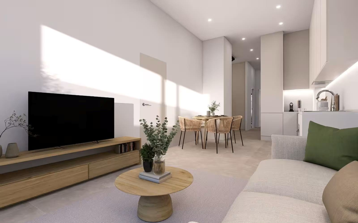 2-bedroom Apartment In Inca, Spain (55 M²)