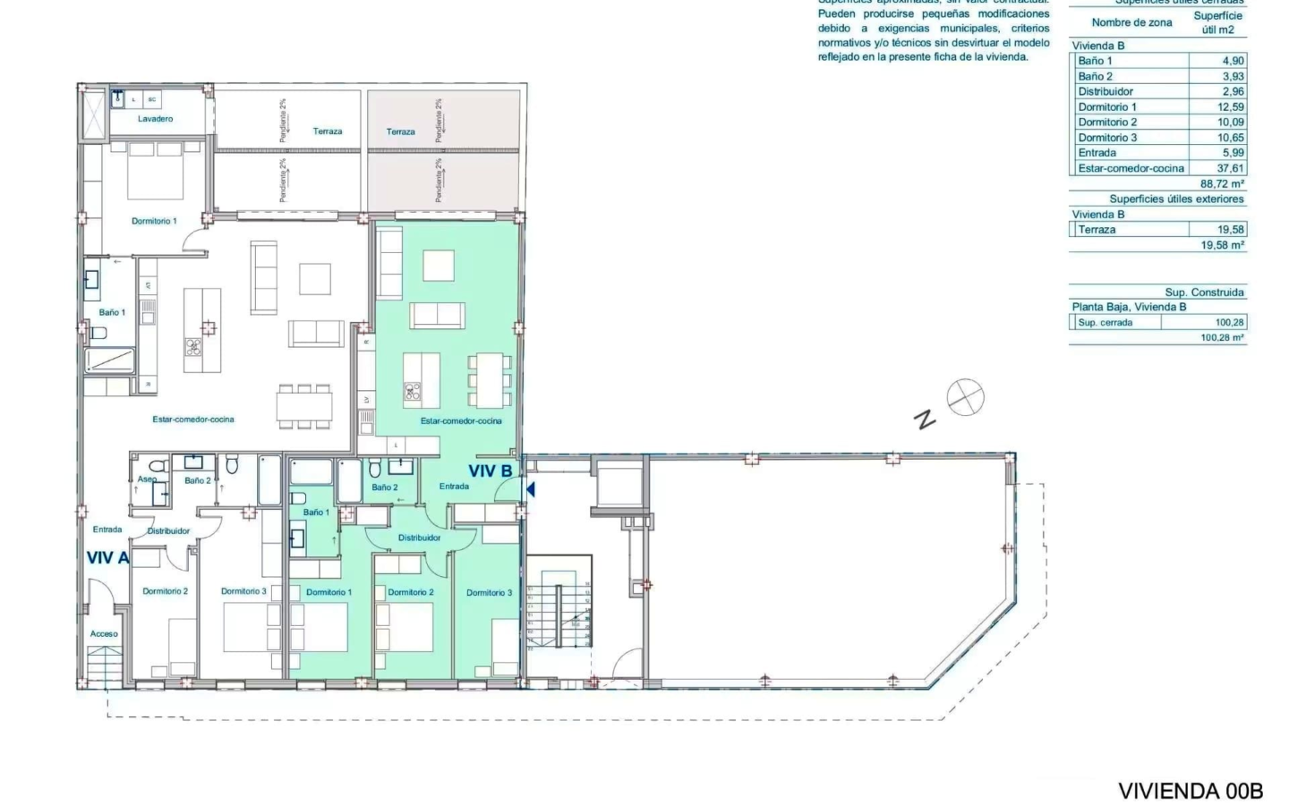 2-bedroom Apartment In Inca, Spain (74 M²)