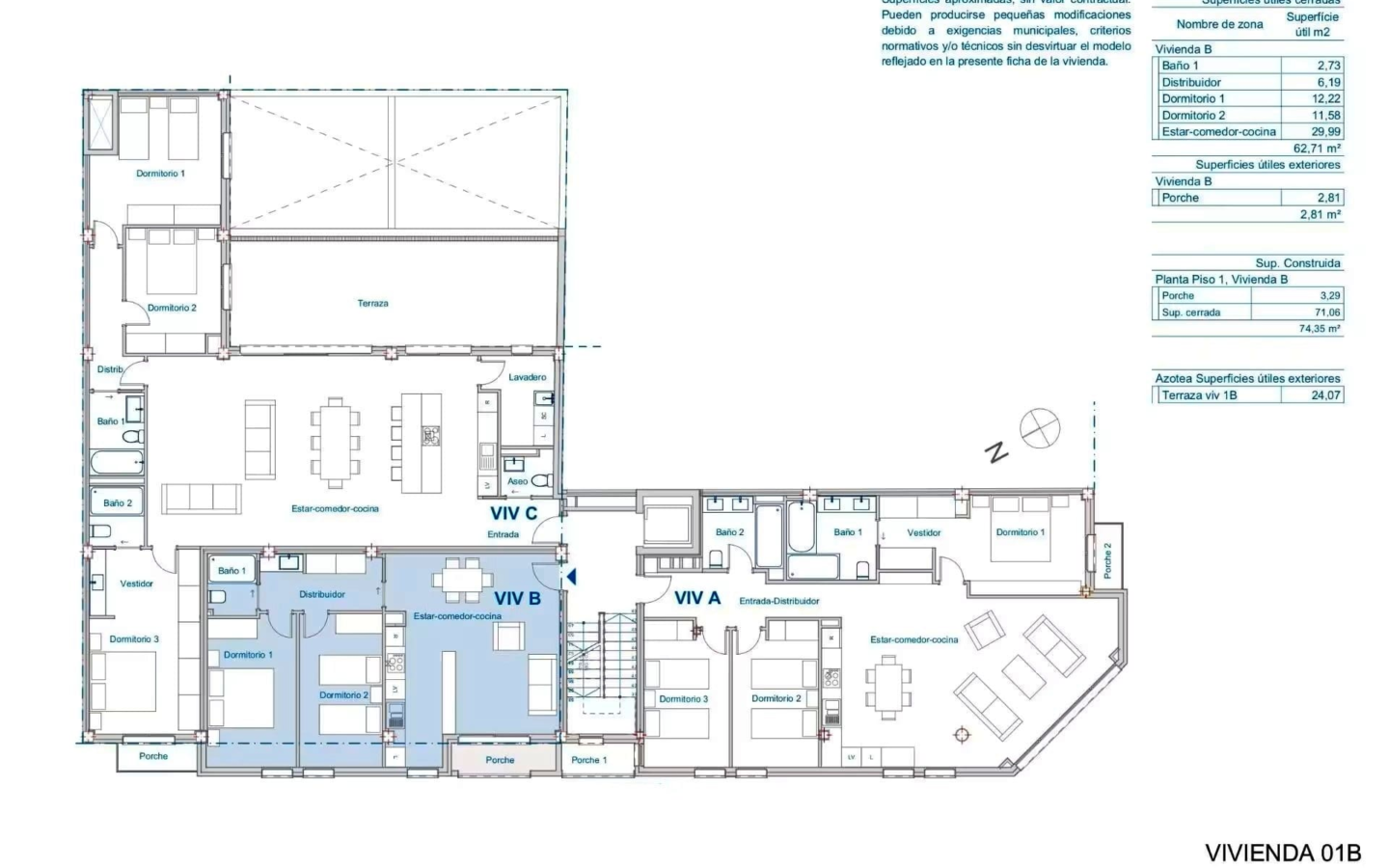 2-bedroom Apartment In Inca, Spain (74 M²)