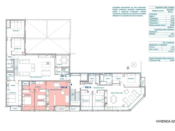 2-bedroom Apartment In Inca, Spain (74 M²)