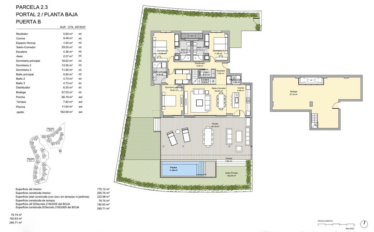 3-bedroom Apartment In Santa Clara, Spain (205 M²)