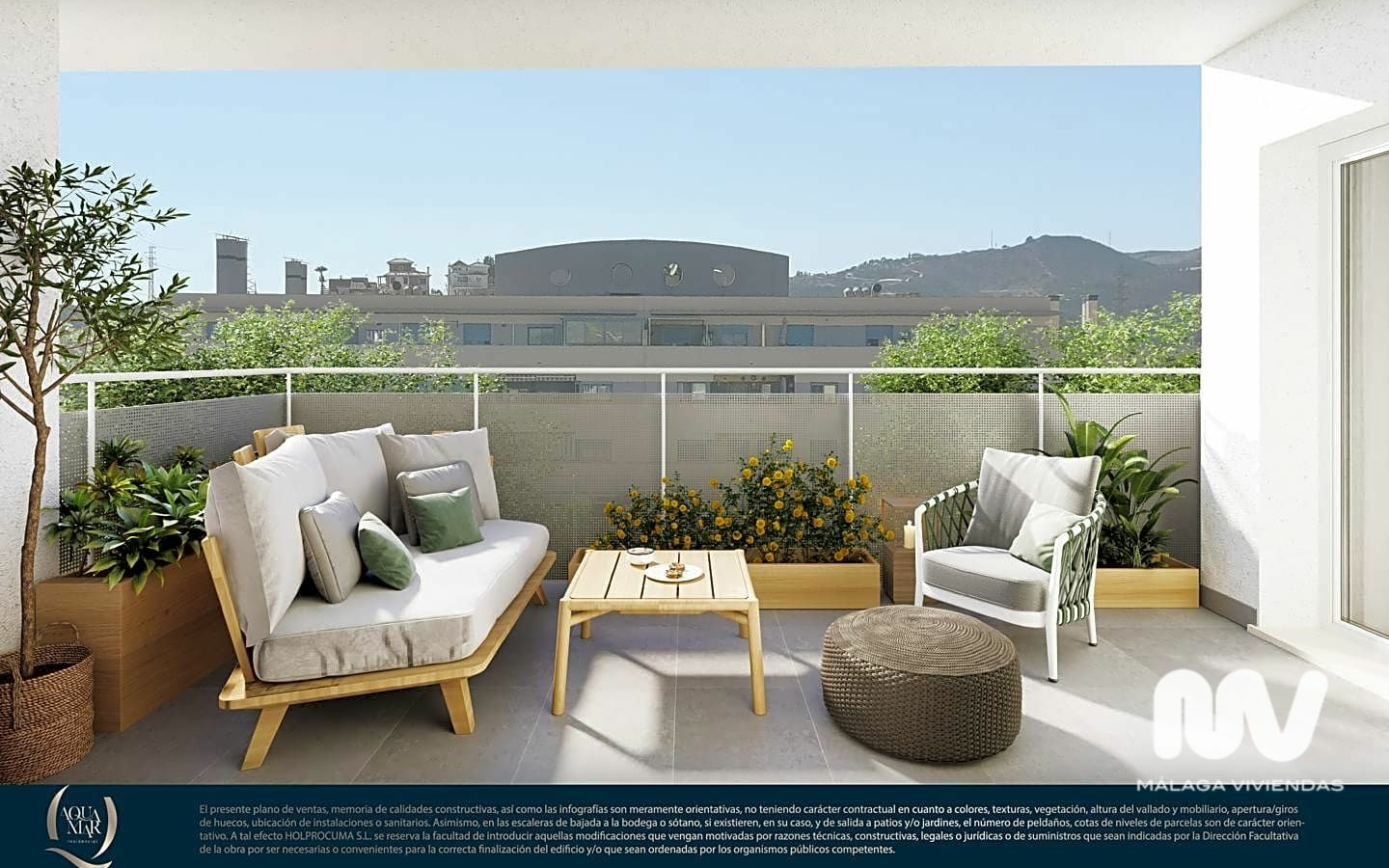 2-bedroom Flat In Torre Del Mar, Spain (85 M²)