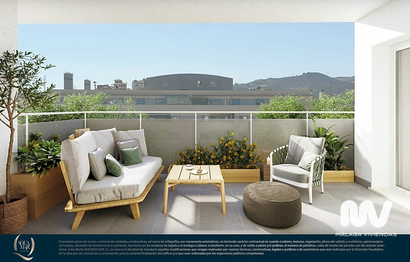2-bedroom Flat In Torre Del Mar, Spain (85 M²)