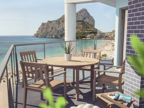 3-bedroom Penthouse In Calpe, Spain (134 M²)