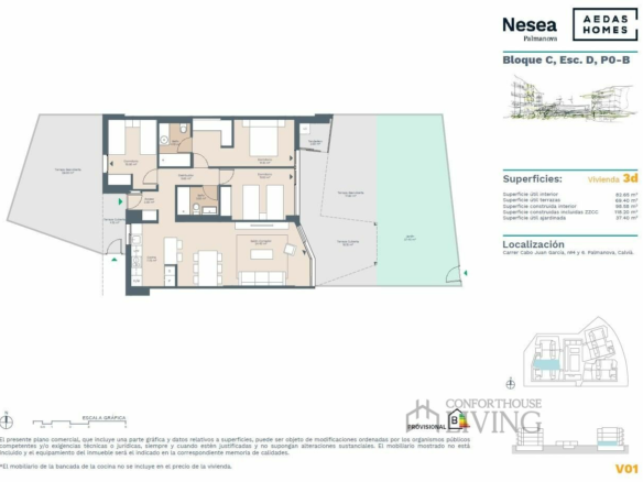 3-bedroom Ground Floor In Calvià, Spain (98 M²)