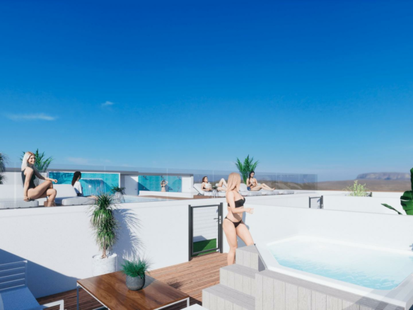 2-bedroom Penthouse In Torrevieja, Spain (101 M²)