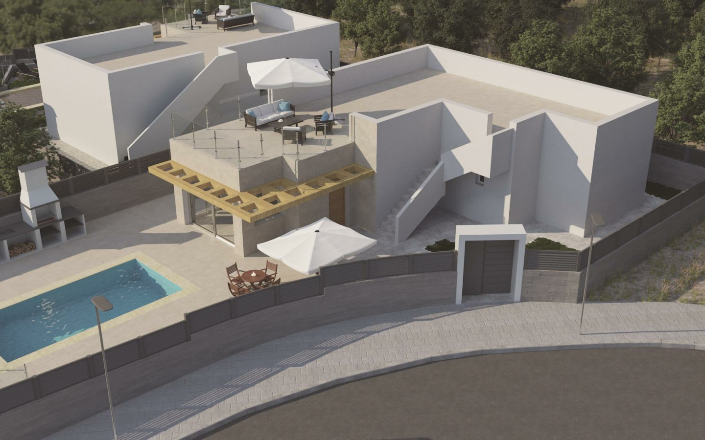 3-bedroom Villa In Polop, Spain (100 M²)