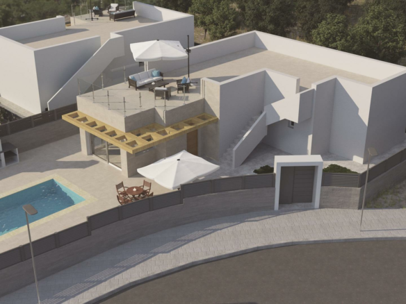 3-bedroom Villa In Polop, Spain (100 M²)