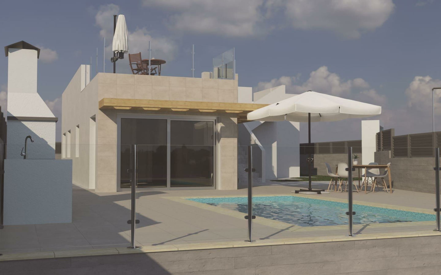 3-bedroom Villa In Polop, Spain (100 M²)