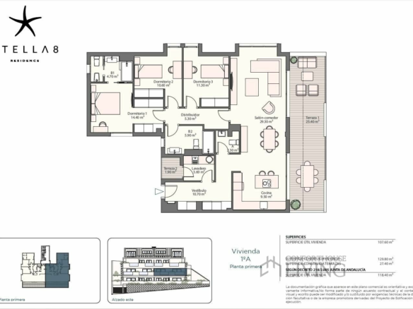 3-bedroom Flat In Benalmádena, Spain (130 M²)