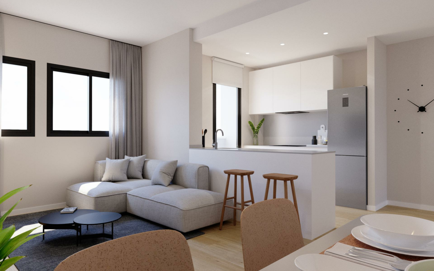 1-bedroom Penthouse In Algorfa, Spain (57 M²)