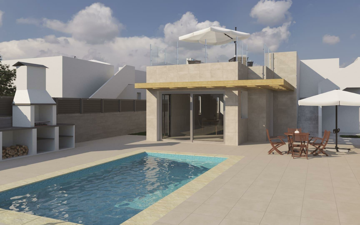 3-bedroom Villa In Polop, Spain (100 M²)