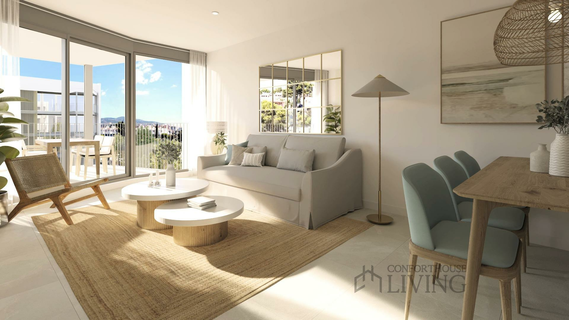 3-7-9297cc 1-bedroom Flat In Calvià, Spain (67 M²)