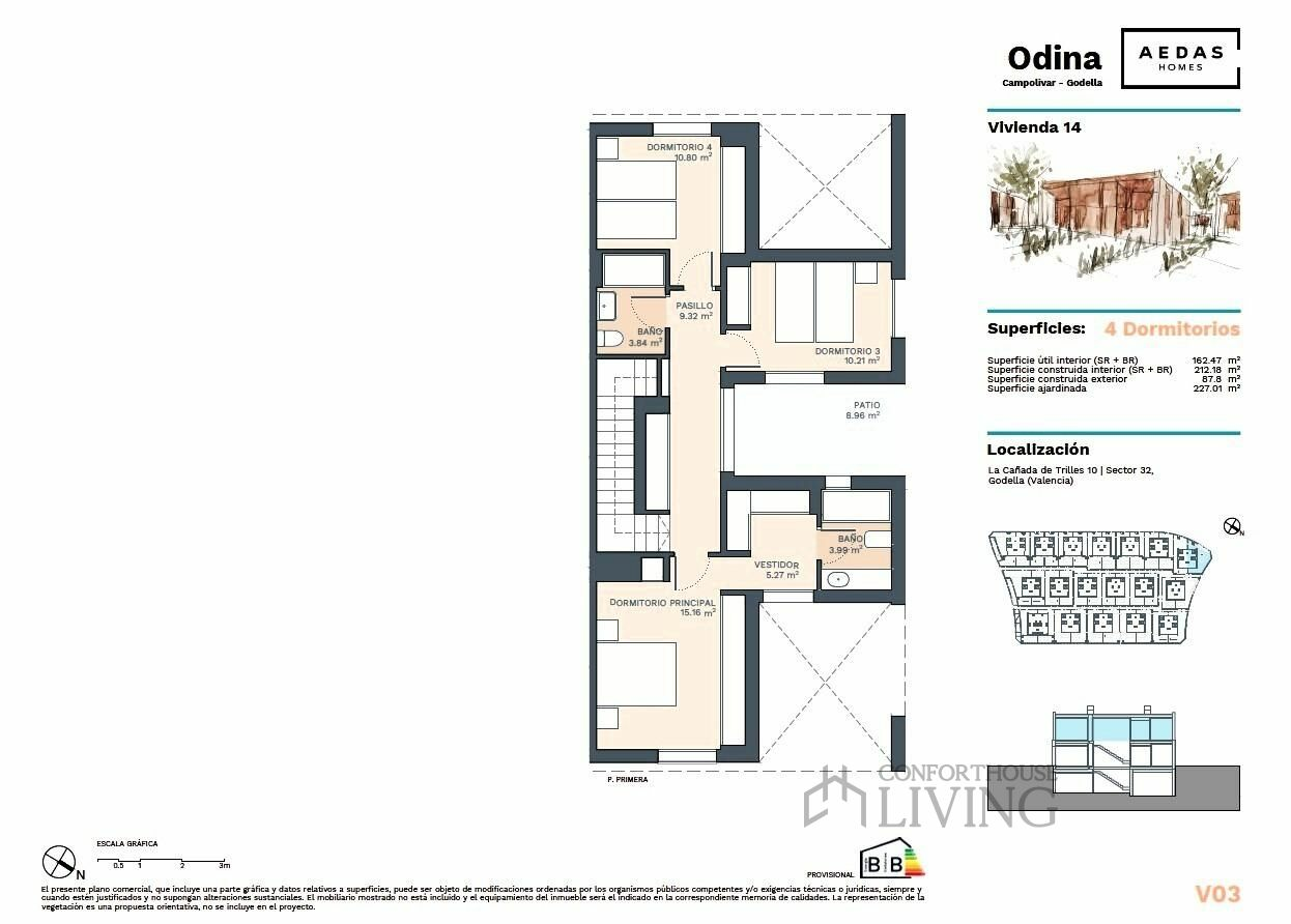 4-bedroom Semi In Godella, Spain (212 M²)