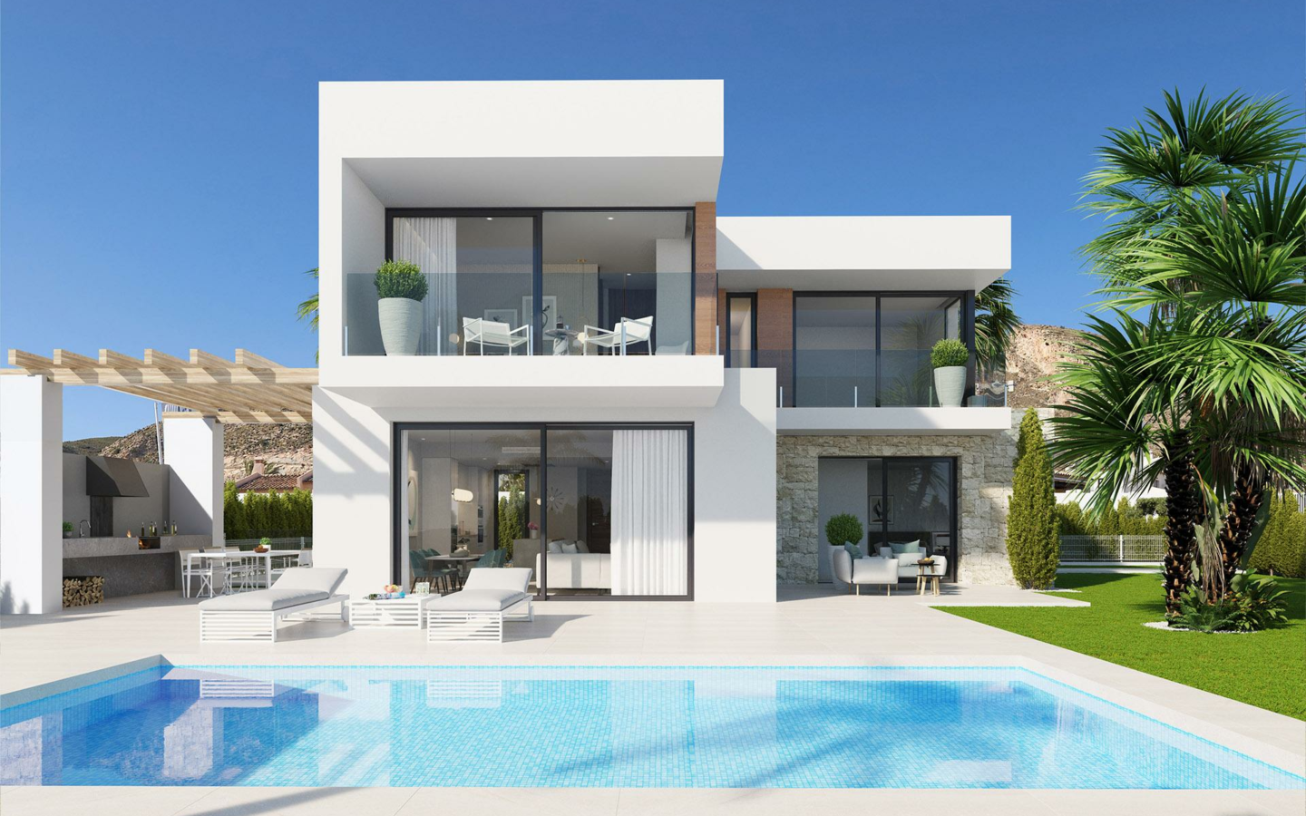 3-bedroom Villa In Finestrat, Spain (154 M²)