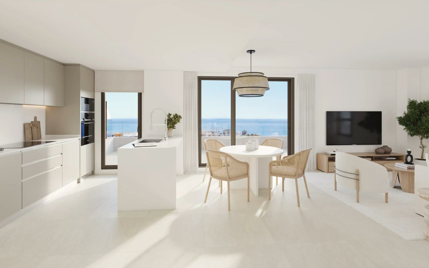 3-bedroom Flat In Villajoyosa, Spain (95 M²)
