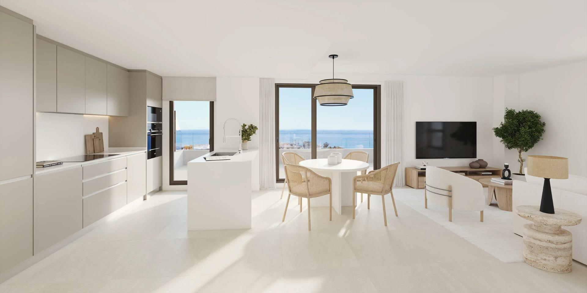 5-14-90cd1f 3-bedroom Flat In Villajoyosa, Spain (95 M²)