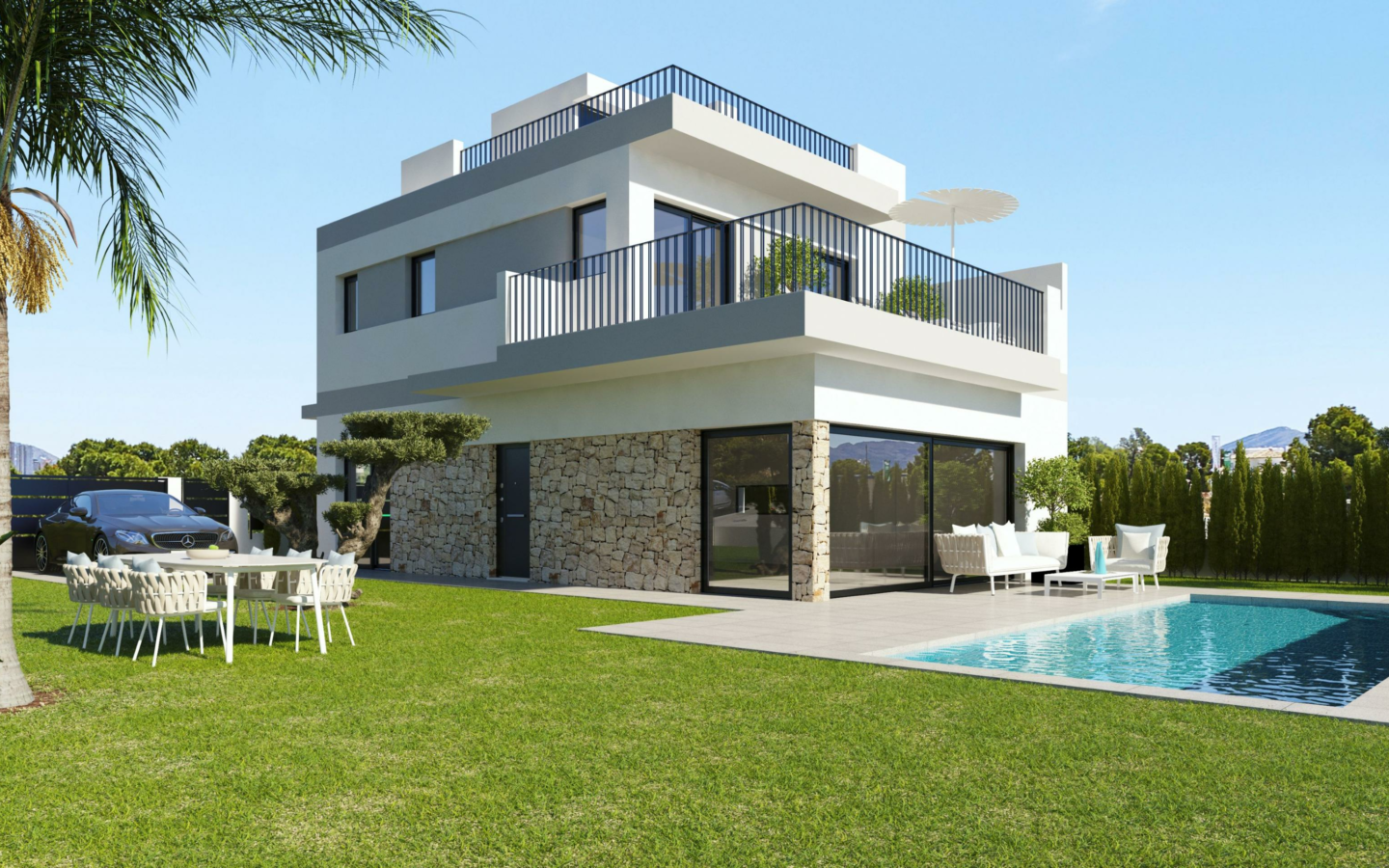 3-bedroom Villa In San Miguel De Salinas, Spain (237 M²)