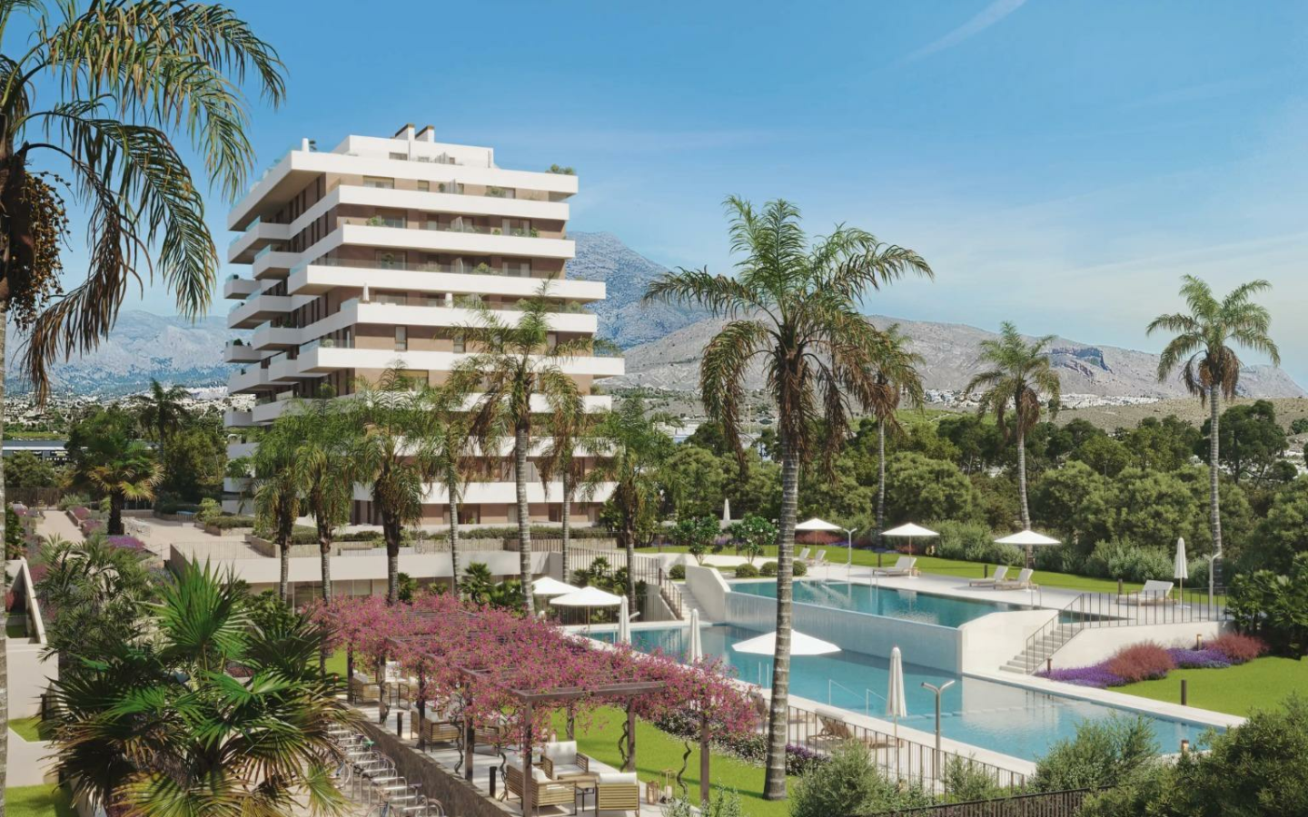 3-bedroom Flat In Villajoyosa, Spain (92 M²)
