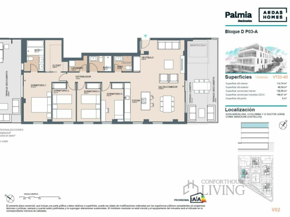 4-bedroom Flat In Benicassim, Spain (150 M²)