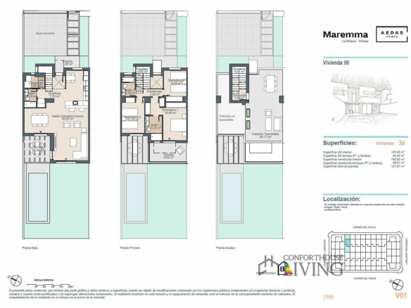 3-bedroom Terraced House In Palma De Mallorca, Spain (149 M²)