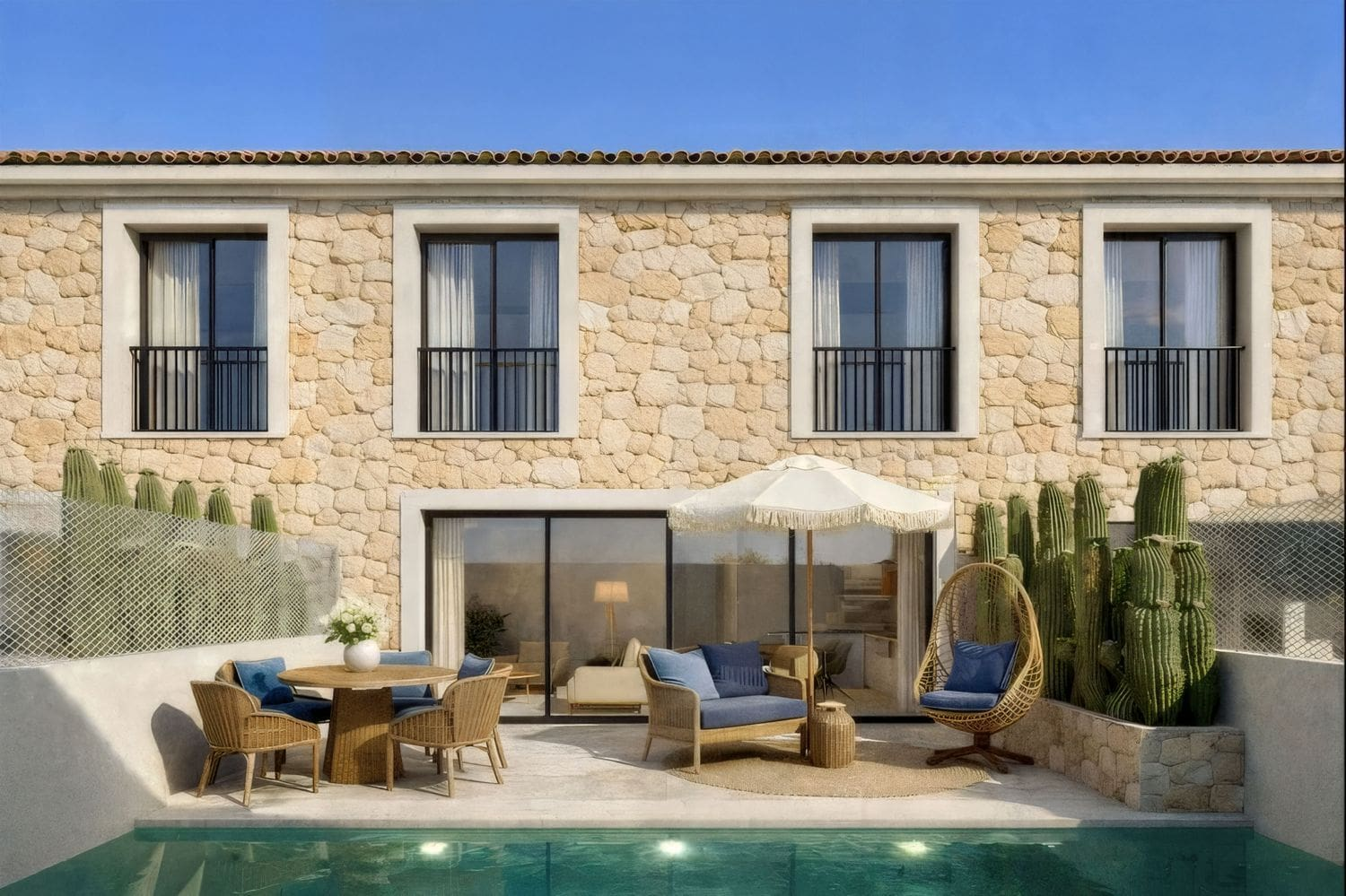 4-bedroom Village House In Marratxí, Spain (168 M²)