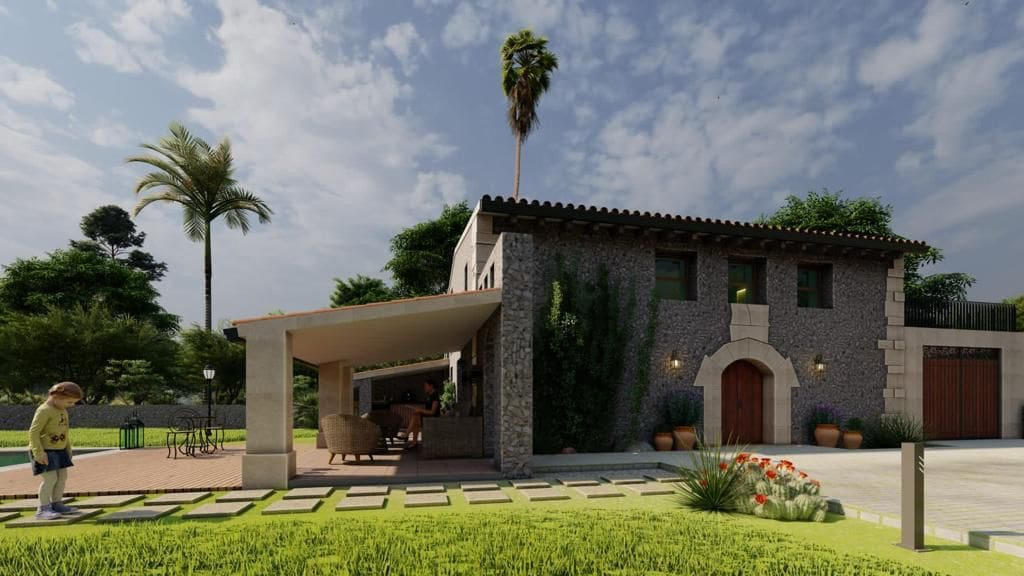 4-bedroom Finca In Pollensa, Spain (199 M²)