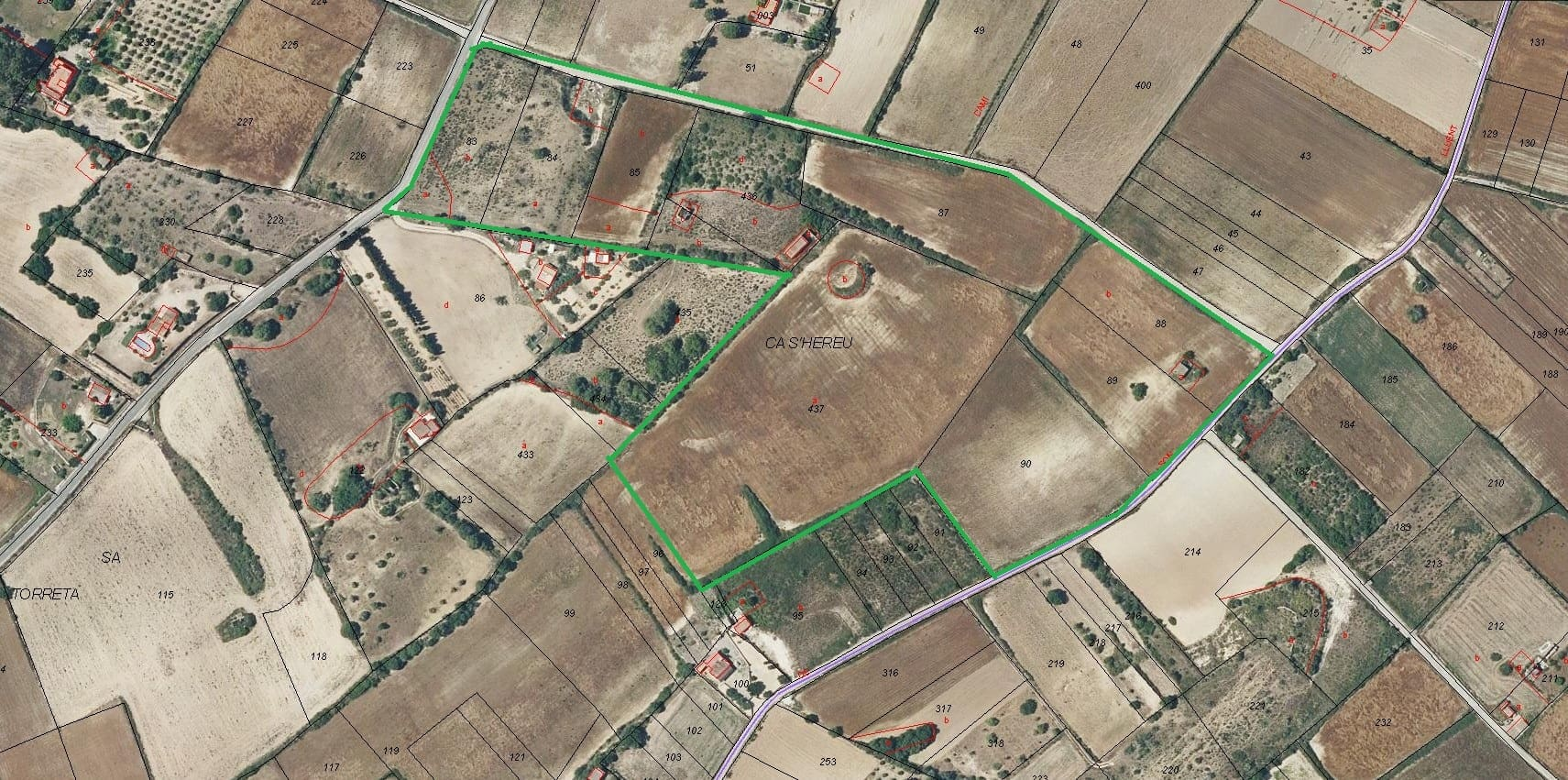 Land In Santa Margalida, Spain (56.396 M² Plot)