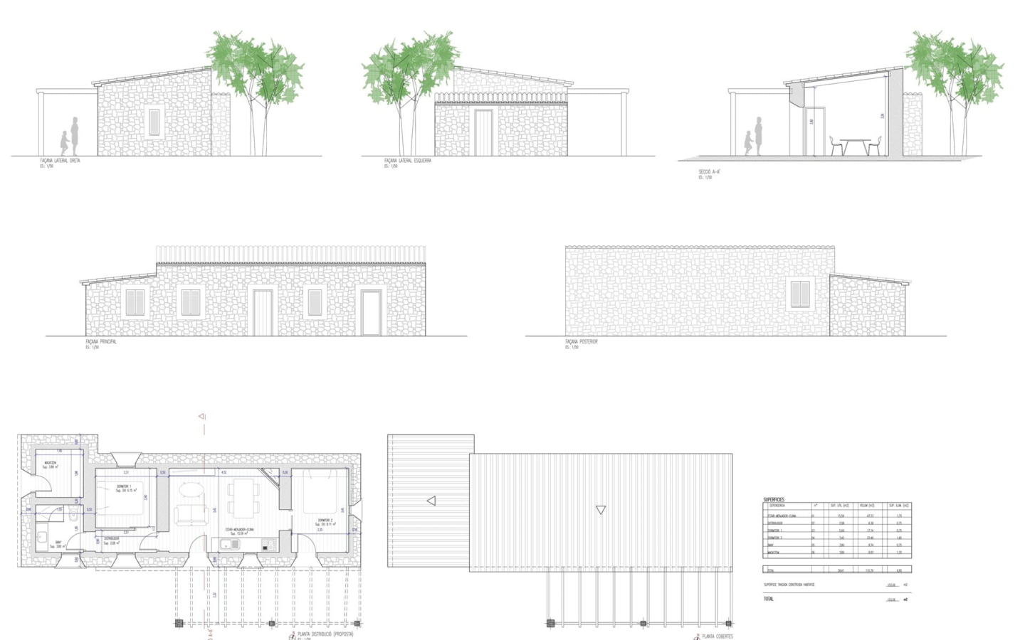 2-bedroom Finca In Búger, Spain (77 M²)