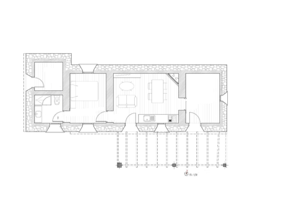 2-bedroom Finca In Búger, Spain (77 M²)