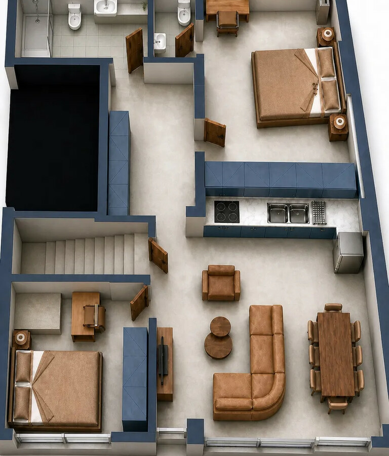 Flat 155 M2 In Voulgari – Ntepo – Martiou, Greece