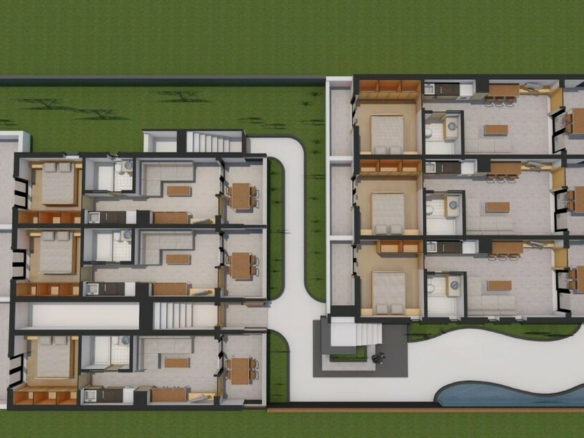 Flat 43 M2 In Nea Propontida, Greece