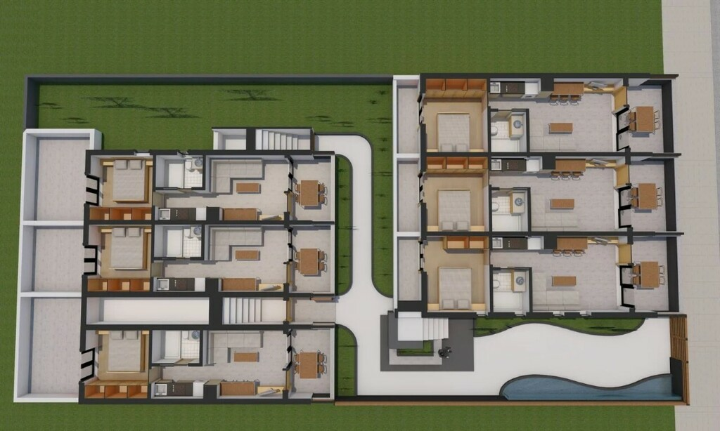 Flat 43 M2 In Nea Propontida, Greece