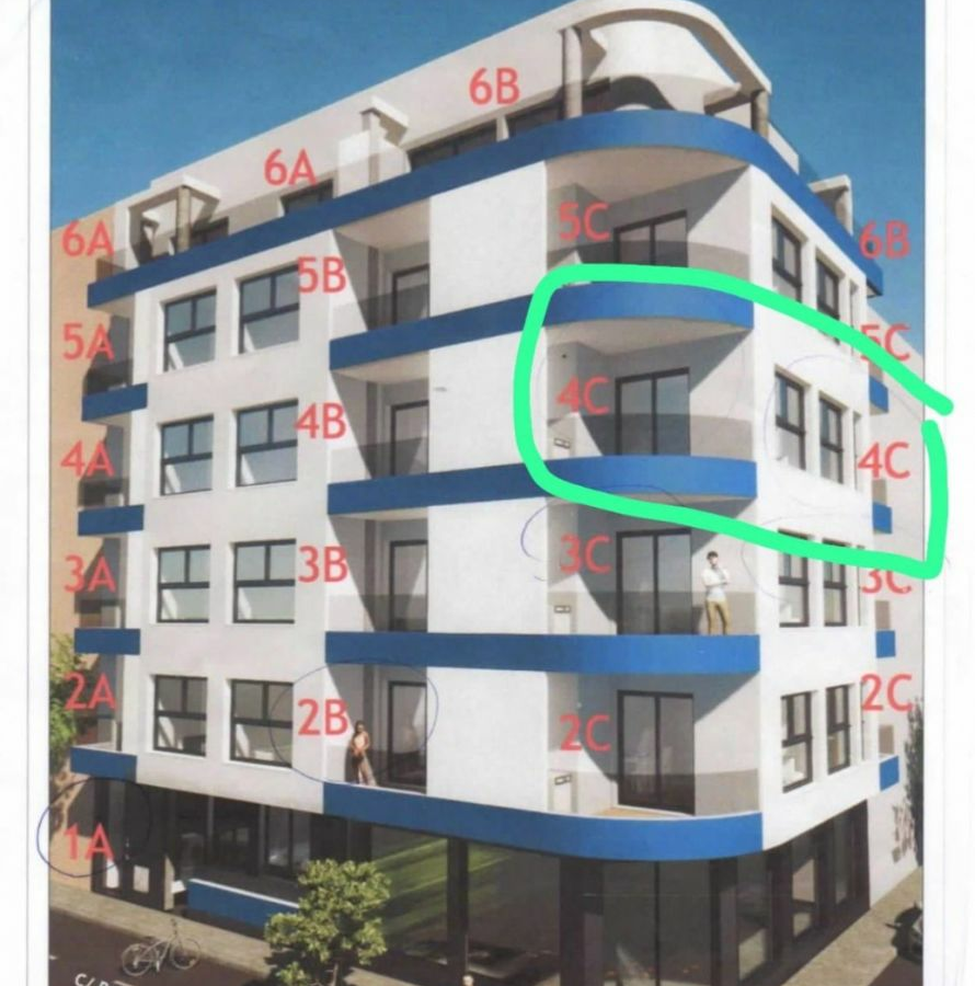 2-bedroom Apartment In Torrevieja, Spain (86 M²)