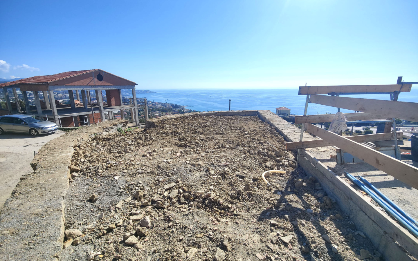 App 4 Grande Bilocale Con Taverna Giardino E Terrazzo Vista Mare