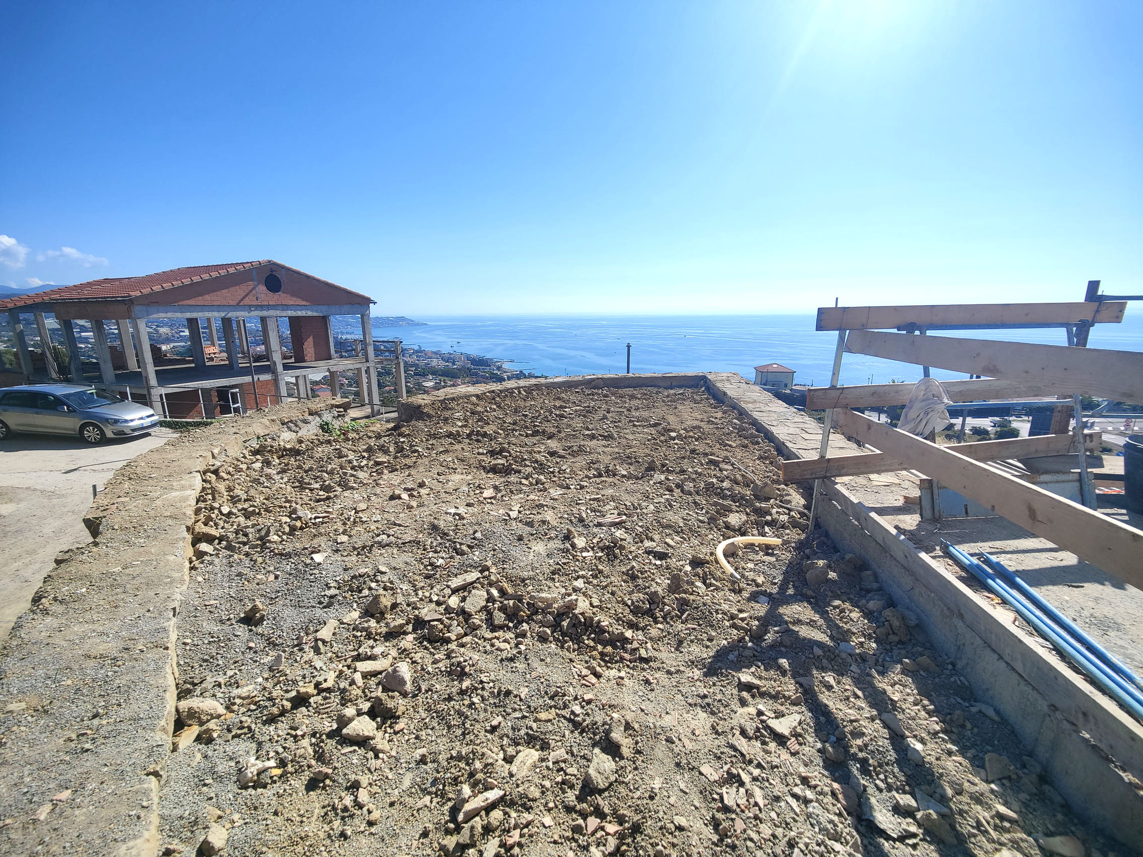 App 4 Grande Bilocale Con Taverna Giardino E Terrazzo Vista Mare