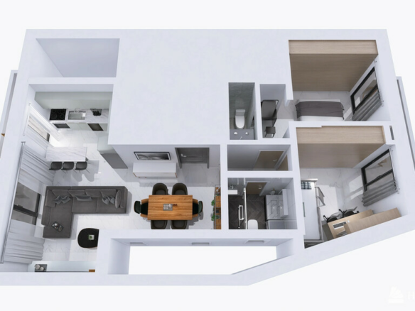 2-bedroom Flat In Nea Ionia, Greece (74 M²)
