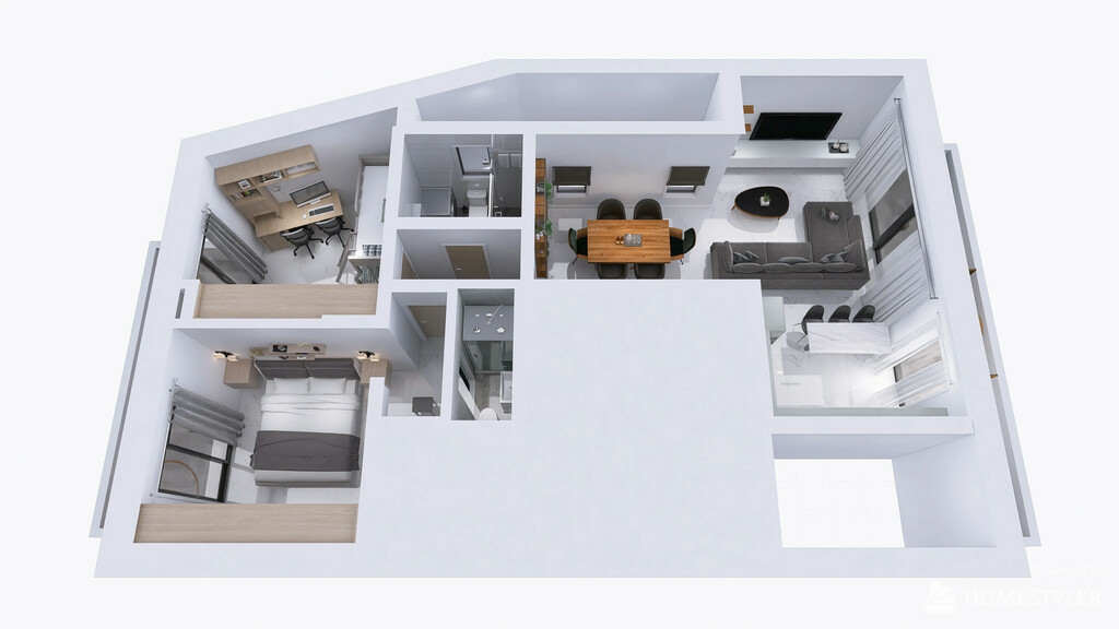 2-bedroom Flat In Nea Ionia, Greece (74 M²)