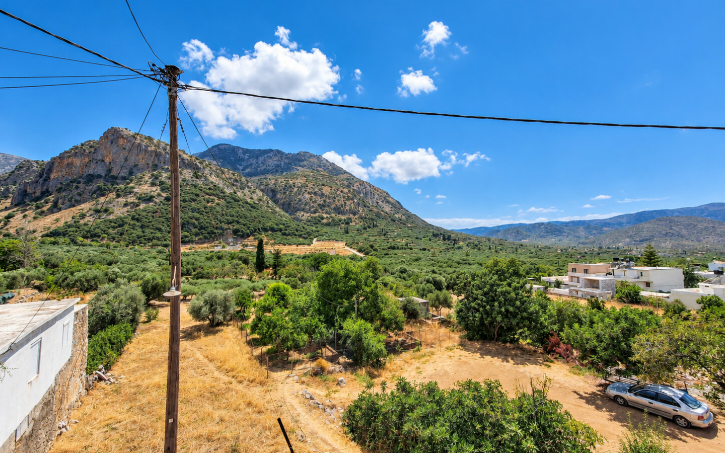 Modern 3-4 Bedroom Stone House With Lovely Views In Charming Cretan Village
