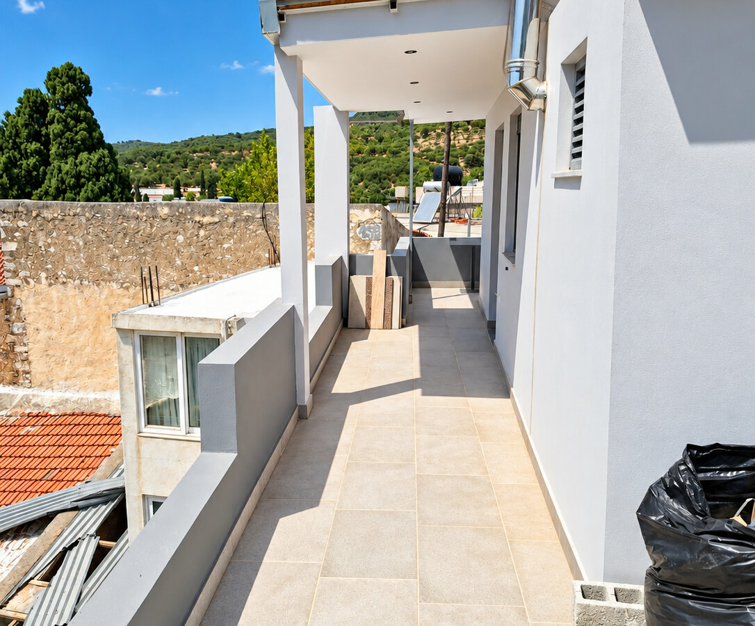 Modern 3-4 Bedroom Stone House With Lovely Views In Charming Cretan Village