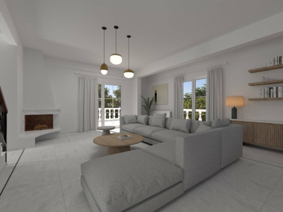 Villa 310 M2 In Kalivia Thorikou, Greece