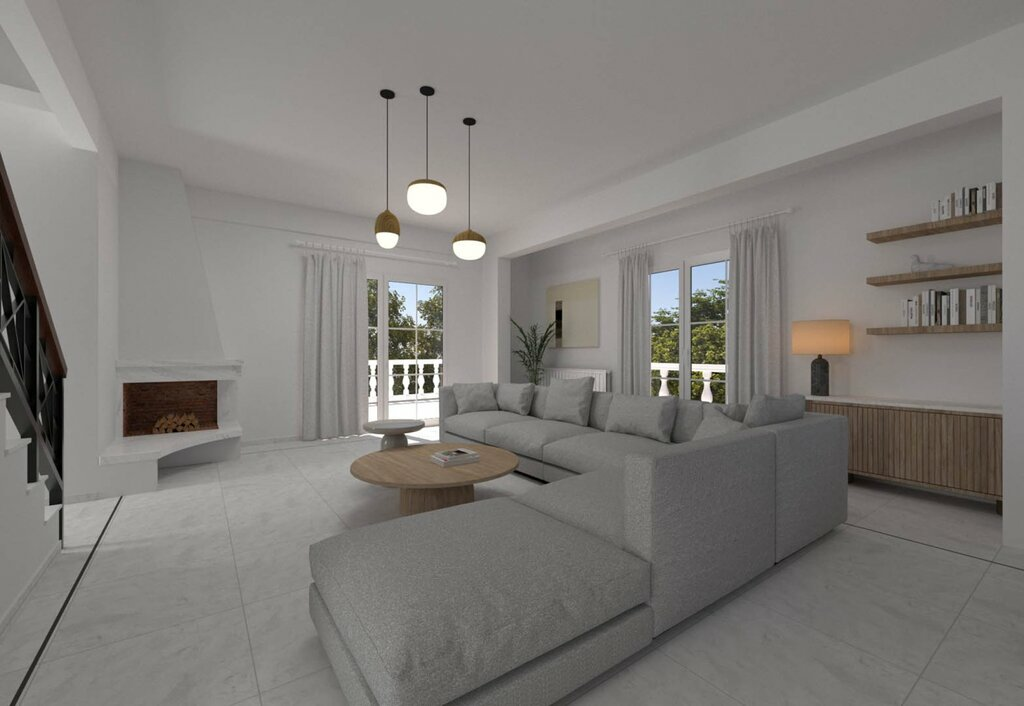 Villa 310 M2 In Kalivia Thorikou, Greece